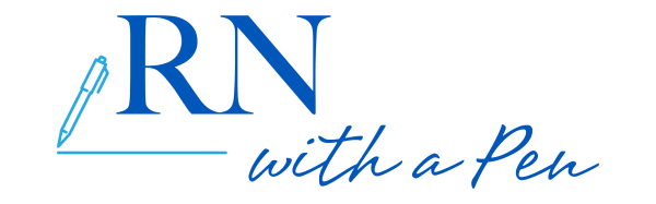 RN With A Pen Website Logo